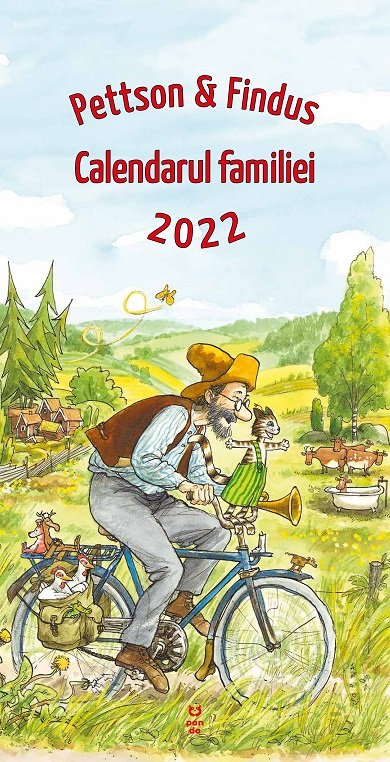 Pettson și Findus. Calendarul Familiei 2022  - Sven Nordqvist
