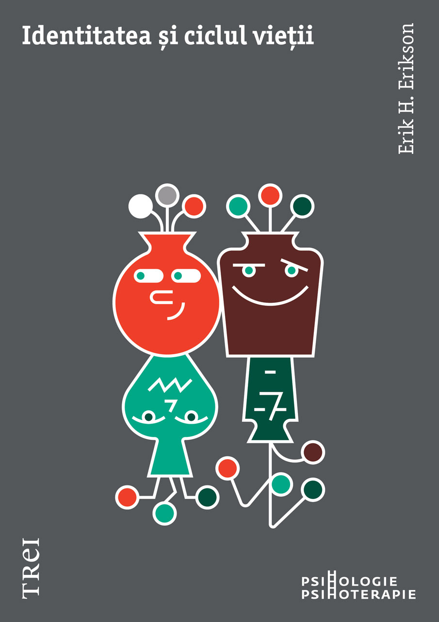 Cover of Identitatea si ciclul vietii by Erik Erikson