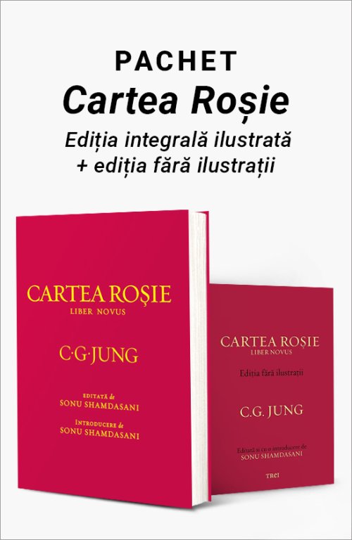 Pachet Cartea Roșie. Ediția integrală ilustrată + ediția fără ilustrații - C.G. Jung