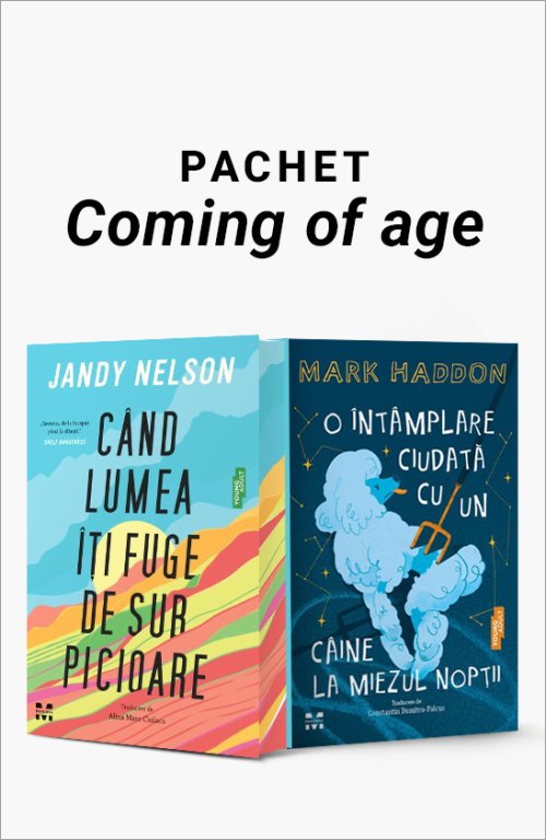 Pachet Coming of age - Jandy Nelson, Mark Haddon
