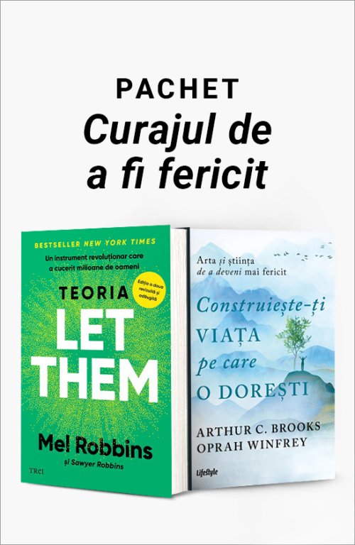 Pachet Curajul de a fi fericit - Mel Robbins, Oprah Winfrey, Arthur C. Brooks