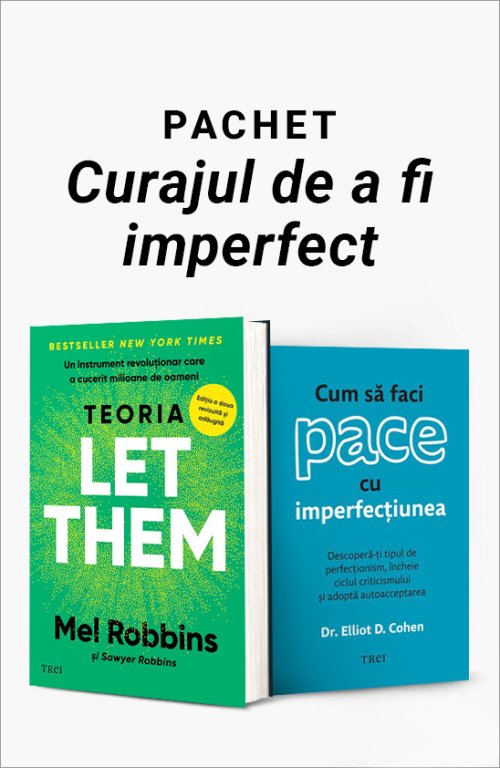 Pachet Curajul de a fi imperfect - Mel Robbins