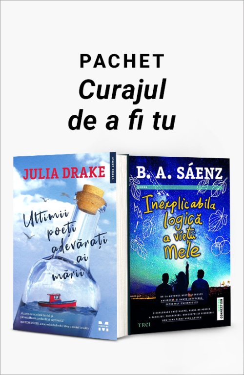Pachet Curajul de a fi tu - Julia Drake, Benjamin Alire Sáenz