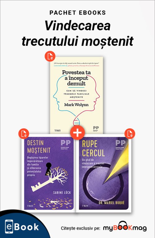 Pachet eBooks Vindecarea trecutului moștenit - Mark Wolynn, Sabine Lück, Dr. Mariel Buqué