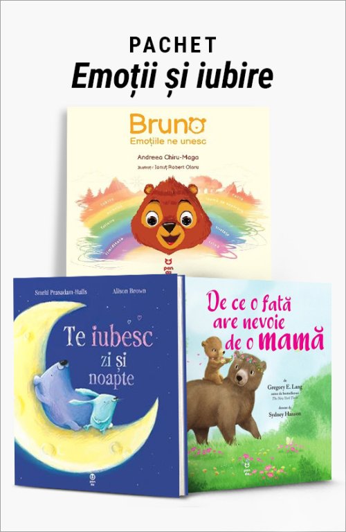 Pachet Emoții și iubire - Andreea Chiru-Maga, Smriti Prasadam-Halls, Alison Brown, Gregory E. Lang
