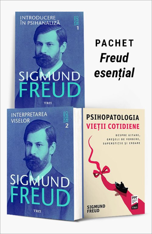 Pachet Freud esențial - Sigmund Freud