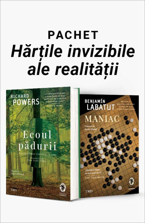Pachet Hărțile invizibile ale realității - Benjamin Labatut