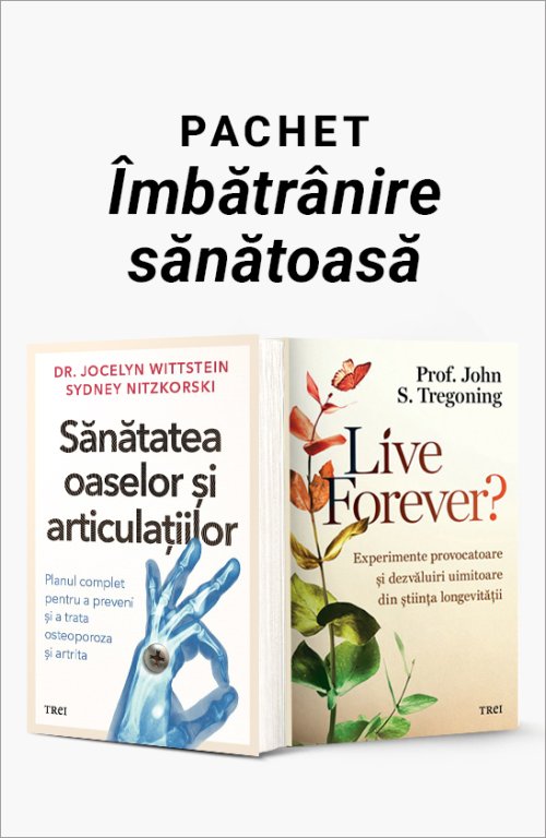 Pachet Îmbătrânire sănătoasă - Prof. John S. Tregoning