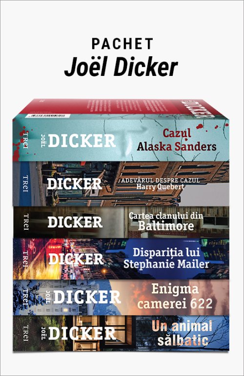 Pachet Joël Dicker - Joël Dicker