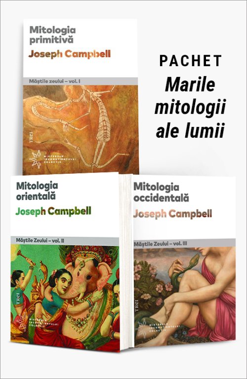 Pachet Marile mitologii ale lumii - Joseph Campbell