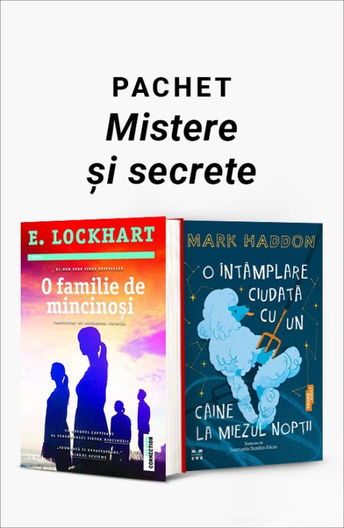 Pachet Mistere și secrete - E. Lockhart, Mark Haddon