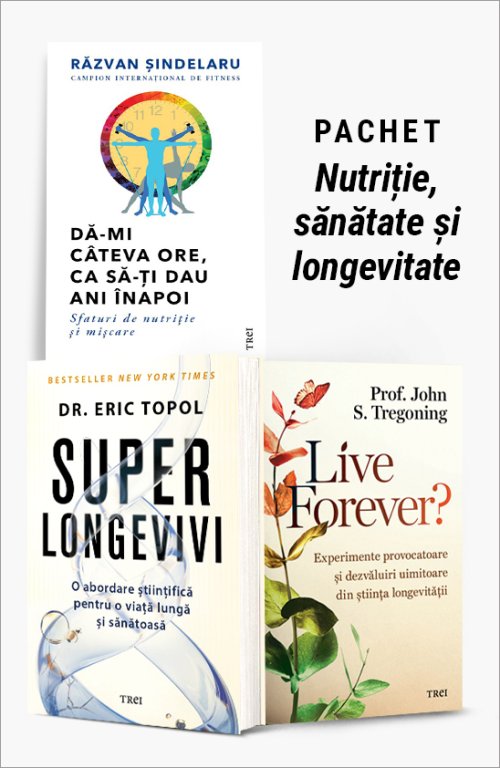 Pachet Nutriție, sănătate și longevitate - Dr. Eric Topol