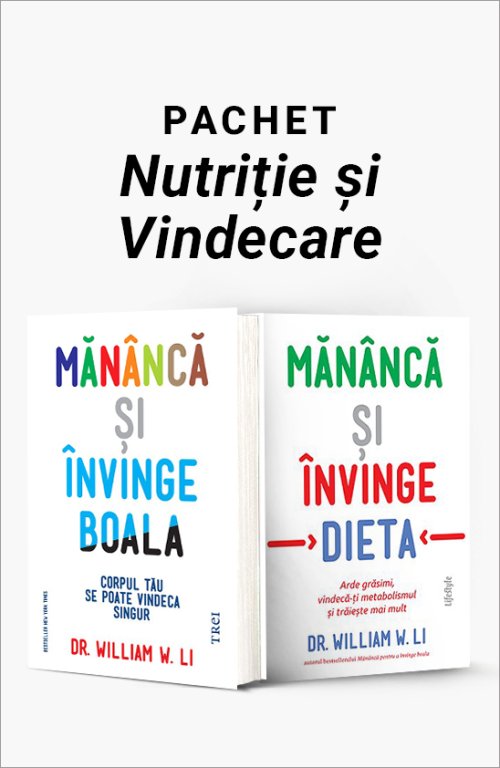Pachet Nutriție și Vindecare - Dr. William W. Li