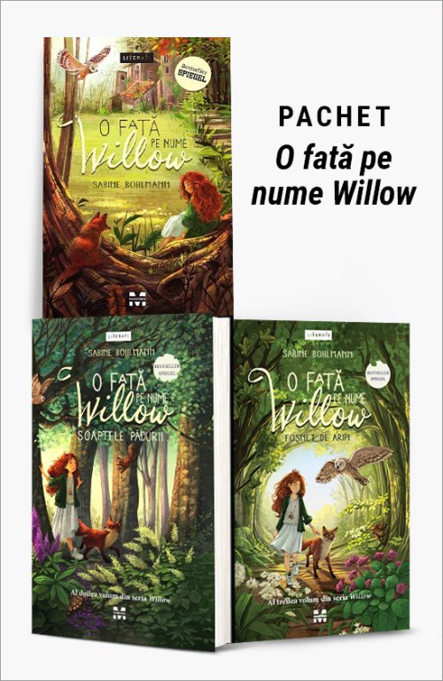 Pachet O fată pe nume Willow - Sabine Bohlmann