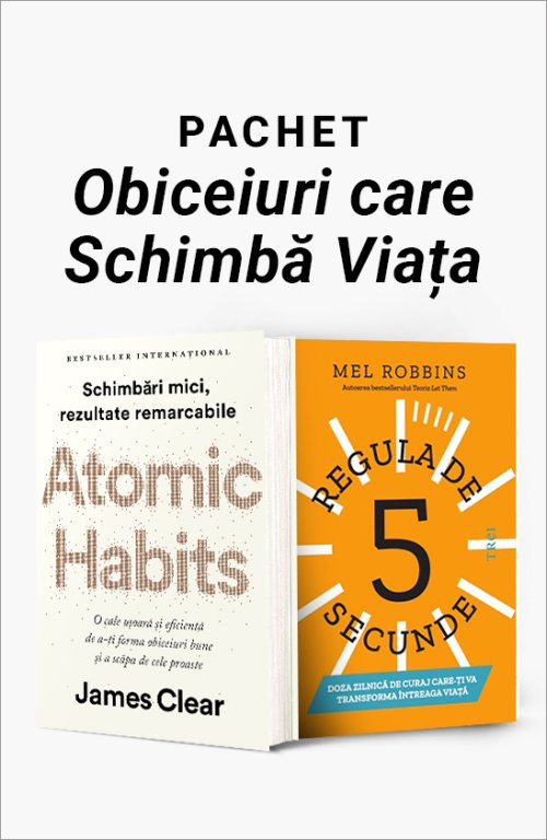 Pachet Obiceiuri care Schimbă Viața - Mel Robbins, James Clear