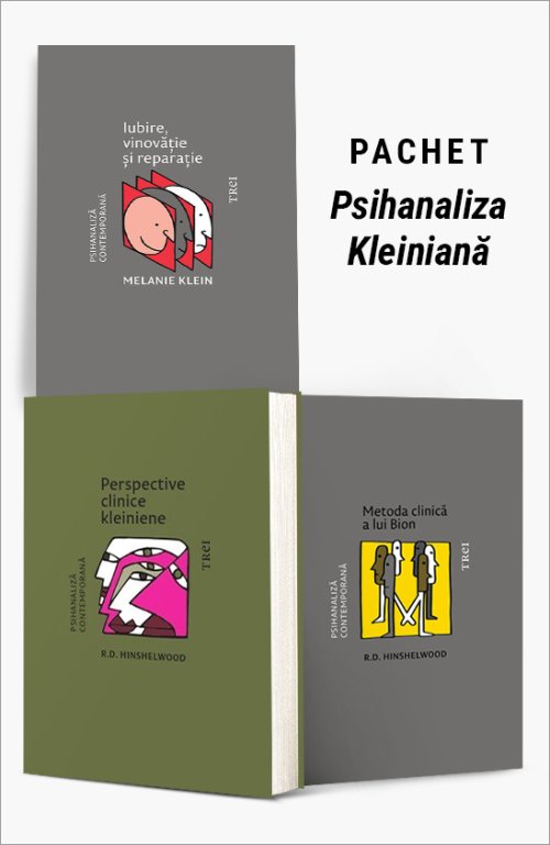 Pachet Psihanaliza Kleiniană - Melanie Klein, R.D. Hinshelwood
