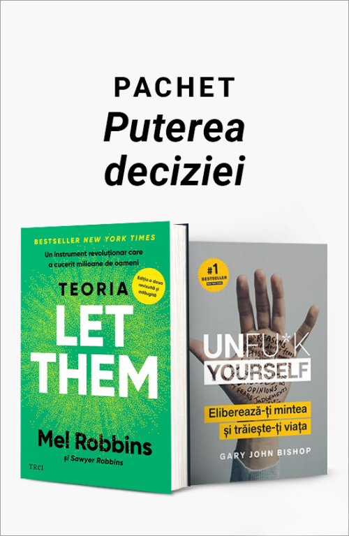 Pachet Puterea deciziei - Mel Robbins
