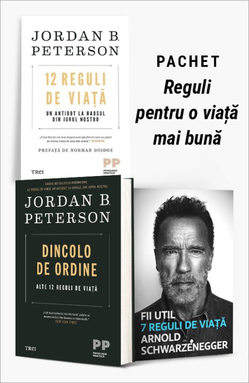 Pachet Reguli pentru o viață mai bună - Jordan B. Peterson
