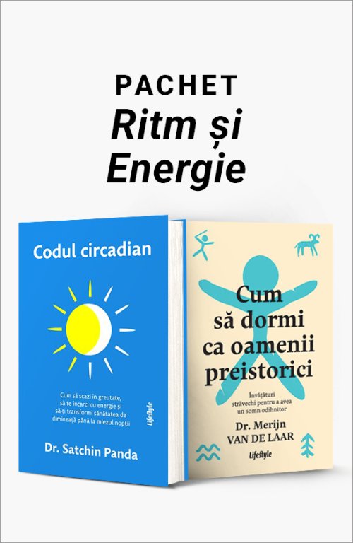 Pachet Ritm și Energie - Satchin Panda,  Dr. Merijn van de Laar