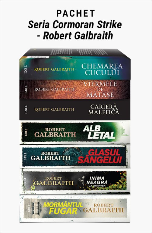 Pachet Seria Cormoran Strike - Robert Galbraith - 