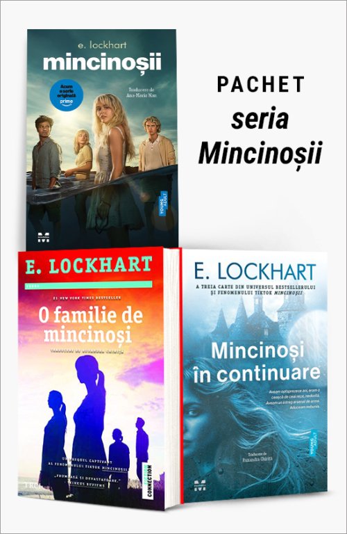 Pachet seria Mincinoșii - E. Lockhart