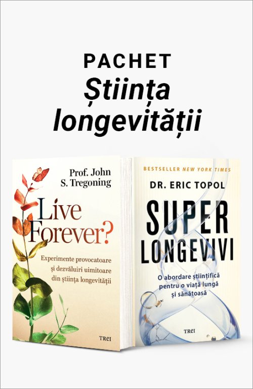 Pachet Știința longevității - Prof. John S. Tregoning