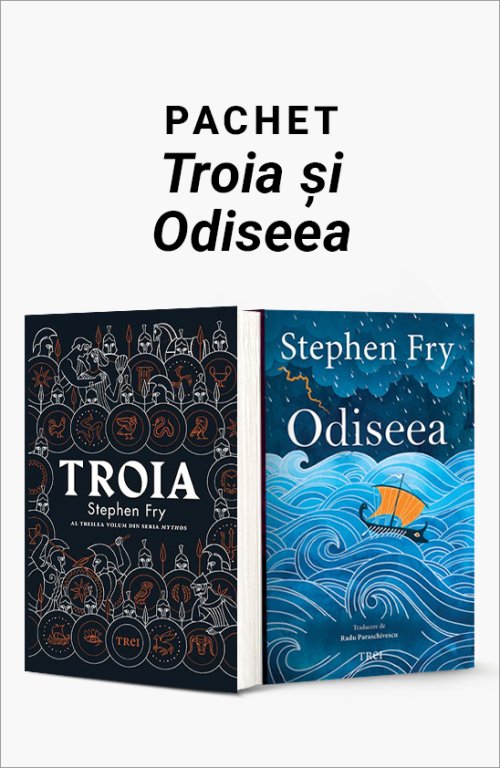 Pachet Troia și Odiseea - Stephen Fry