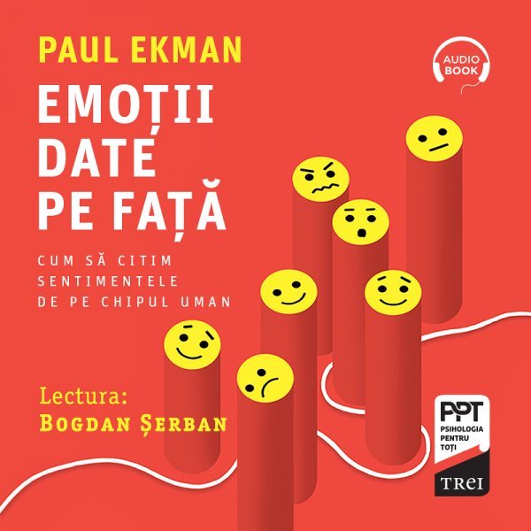 Emoţii date pe faţă. Cum să citim sentimentele de pe chipul uman - Paul Ekman